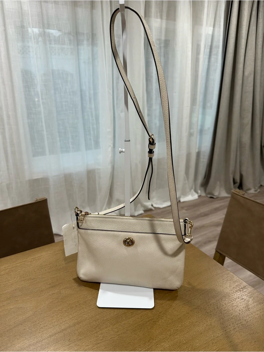 Coach Polly Small Pebble Leather Crossbody